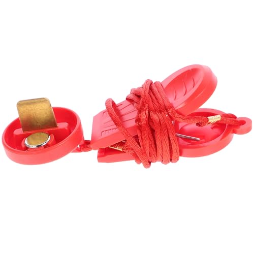 IMIKEYA Llave de Freno para Cinta de Correr Roja, Ligera y Portátil, Cerradura de Seguridad para Gimnasio y Uso Profesional, Suministro Esencial para Usuarios de Cinta