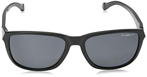 Arnette Straight Cut 4214-41/81 Sunglasses, Black/Grey Frame 58mm w/Polarized Grey Lens2