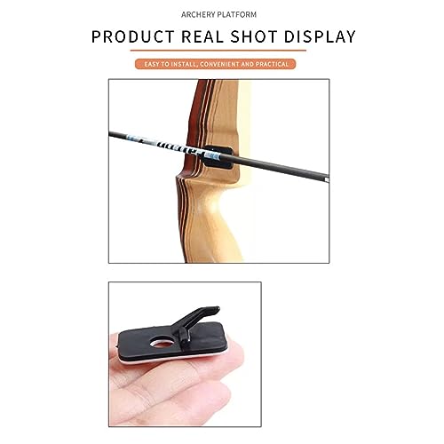 Lokheira Archery Plastic Arrow Rest For Recurve Bow ，Archery Shelf Pad Recurve Bow Accessories For Bow And Arrow Rest For Compound Bows To Left Hand Rests（Hunting Shooting Targeting） #TOP2