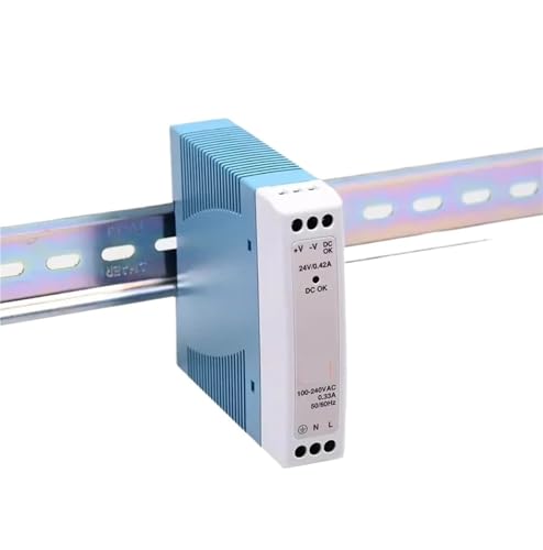 Alimentation sur rail DIN MDR-10-12V Mean Well DC 12V 10W pour armoire électrique