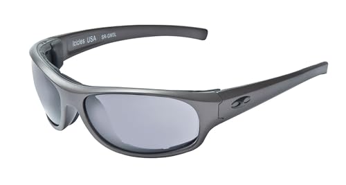 Midnight Rider Mirror Lens Sunglasses Gun Metal Gray