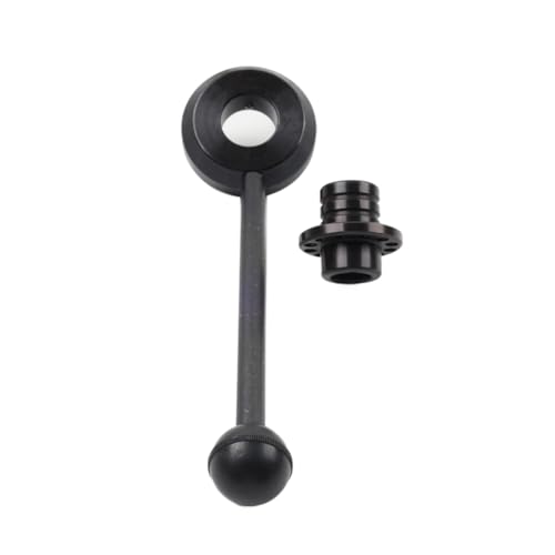 CNxinn10 2pcs High Quality Material Milling Machine Quill Feed Handle Bracket & CNC Vertical Mill Tools For Bridgeport Black