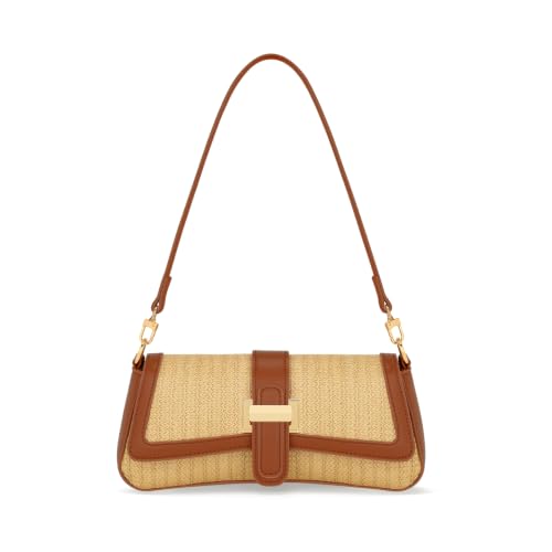 Image of KKXIU Shoulder Bag for Women Small Hobo Handbag Mini Retro Clutch Purses