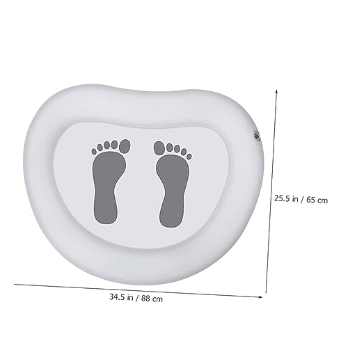 Bañera Inflable para Pies con Tapete Masajeador Ligera miniatura 3