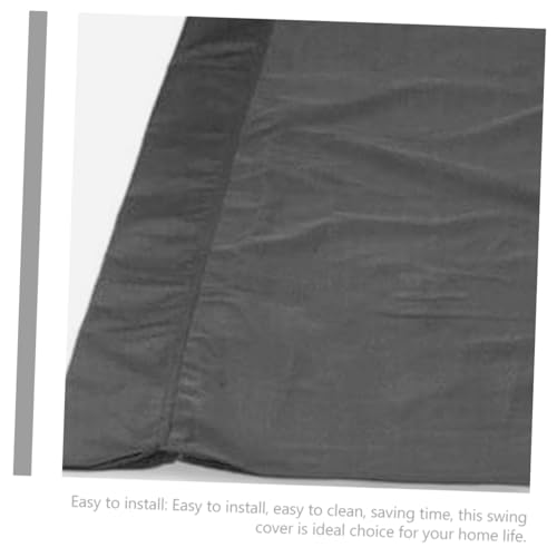 Funda para banco de comedor Oxford Toddmomy protectora gris 3