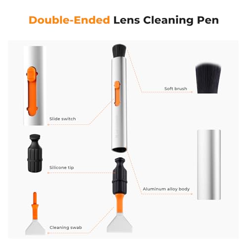 image for K&F Concept Lens Cleaning Pen for Full-Frame CMOS & CCD Sensors, Lens 