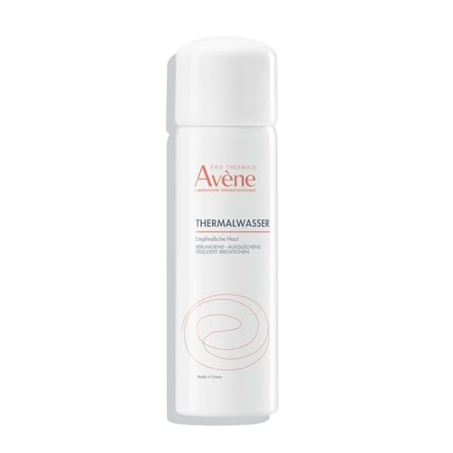 AVÈNE Thermalwasser-Spray - Beruhigt & Erfrischt - Mineralstoffreich mit einzigartiger Mikroflora - Lindert Rötungen & Juckreiz - 150 klinische Studien - Empfindliche Haut - 50 ml