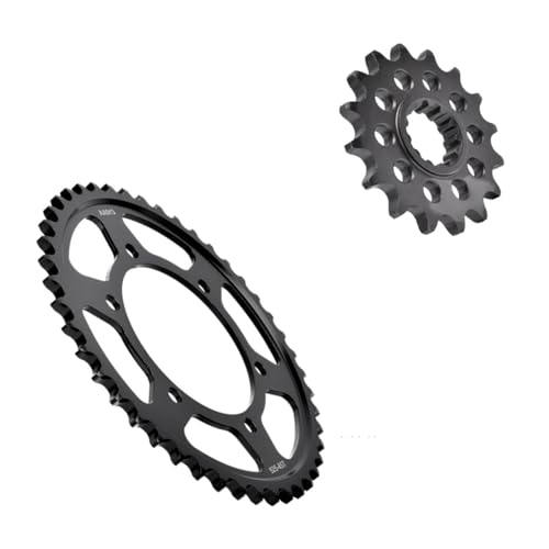 525 Kette 45/16 Zähne Kettenrad for YZF-R7 XTZ690 XSR700 MT07 MT10 FZ10(45T and 16T)