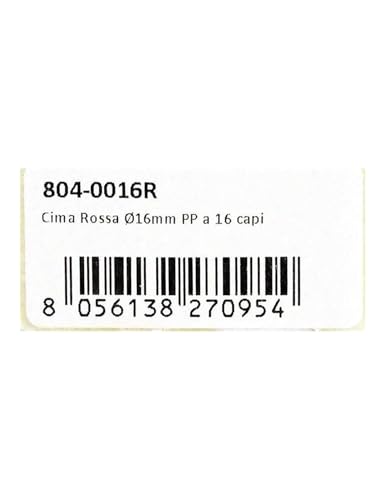 Corde Ø16 mm en polypropylène rouge polyvalente et résistante - 5