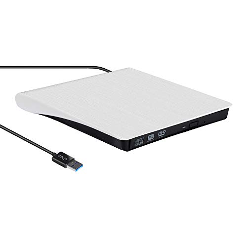 [Updated] DATARAM External CD Drive, USB 3.0 Portable CD DVD +/-RW Drive Slim