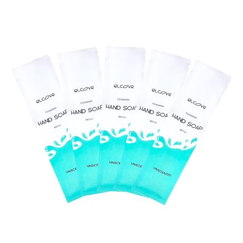 Foaming Hand Soap│Eco-Friendly Refillable Hand Wash│Cruelty Free│Unscented (5 Refills)