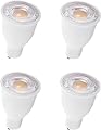 10W GU10 LED Bulbs MR16 GU10 Base 10 Watt(Equivalent to 100W Halogen Bulbs)High Brightness 1000LM LED Spotlight Bulbs for Landscape Recessed Track Lighting,38° Beam Angle,4 Pack (Warm White)