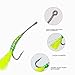 predolo 4 Pieces Fly Fishing Lures Fly Fishing Baits Equipment Freshwater Saltwater Lifelike High Visibility Artificial Lures, Style B