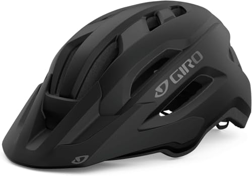 Giro Fixture II (UXL) - Verbesserter Helm mit MIPS-Schutz, Verstellbarer Passform, Belüftung, schnell trocknendem Polster, ROC Loc Sport-System, reflektierenden Elementen,Matte Black/Grey, Größe: UXL