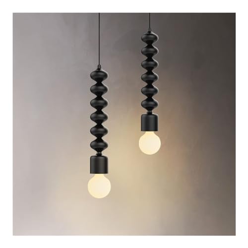 Lampe de chevet moderne chic hauteur réglable noire E27 unique - 3