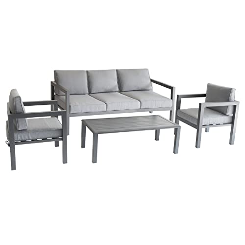 Hespéride Salon de Jardin Azua Graphite