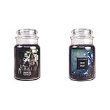 Village Candle Haunted Mansion and Fairy Dust Large Glass Apothecary Jar Scented Candles