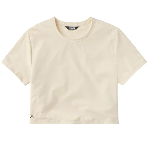 Cuts Clothing Women's Premium Almost Friday Casual Crop Top Baby