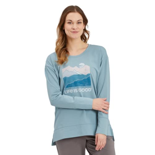 Tunique Crusher-Flex Smoky Blue idéale pour vos moments de détente et balades