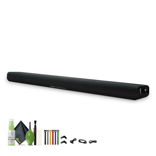 Yamaha SR-B30A 120W 2.1-Channel Sound Bar with Built-in Subwoofers + Cleaning kit + Reusable...