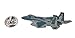 Gemelolandia | Boutons de Manchette | Broche à rabat Avion Chasse F15 | Broches originales et bon marché Pour offrir | Pour les Chemises, les Vêtements ou Pour votre sac à dos | Détails amusants