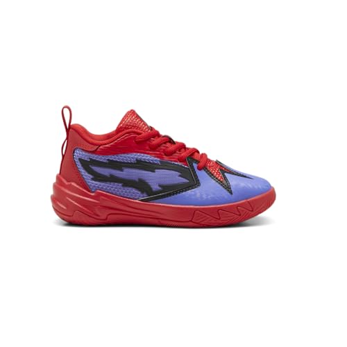 PUMA Kids Boys Scoot Zeros Pred Basketball Sneakers Shoes - Purple