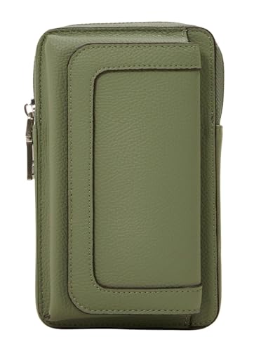 Étui à téléphone Esprit pour femme stylée en balade urbaine couleur Dusty Green
