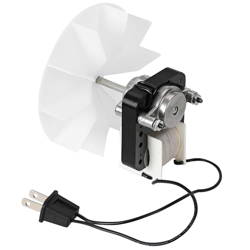 Universal Bathroom Vent Exhaust Fan Motor SM550 Replacement Motors Kit Compatible with Nutone Broan Uppco 50CFM 120V 3000 RPM 0.29A- Broan Bathroom Exhaust Fan Quiet with Blower Wheel