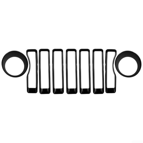 Housse de grille en maille pour Jeep Wrangler JL anti-fissure pour cadre de phare