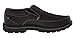 Skechers Men's Segment- the Search, Black Leather, 7.5