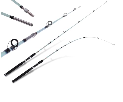 Image of Hunting Hobby Crocodile Super Solid Glass Fiber Unbreakable Spinning Fishing Rod (8FT)