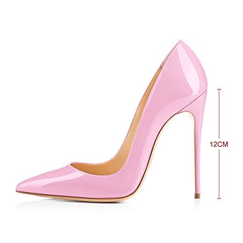 onlymaker Pointed Toe Sexy High Heels Stiletto Heel Closed Toe Slip on Classic Work Office Pumps Shoes4