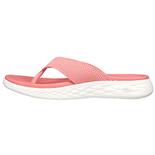 Skechers Skechers Women's On-The-Go 600 Sandals, coral textile, 11 US