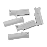 Ipetboom 眉毛トリマー交換ヘッド ステンレス製 替え刃 フェイスシェーバー用 女性向け顔脱毛アクセサリー 美容ケアツール 5個セット