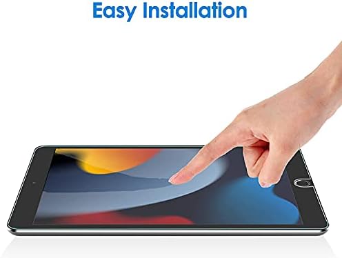 Mobile Stuff [2 Pack] Screen Protector Compatible for iPad 10.2 2021, iPad 9 (10.2-Inch, 2021 Model, 9th Generation) Tempered Glass