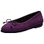 Dark Purple Faux Suede