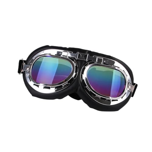 Lunettes de soleil pour chiens avec montures colorées et légères de style oversized