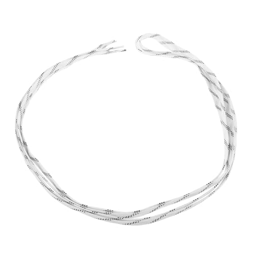 YARNOW 1 Par Cordones de Zapatos de Hockey Suministros de Hockey tensores de Encaje para Patines Cordones Deportivos de Moda Longitud del cordón del patín de Hockey poliéster