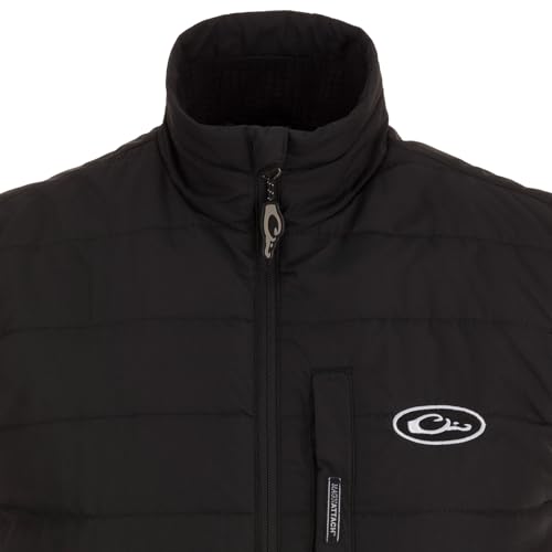 Drake Waterfowl Men's MST Synthetic Down Pack Warm Lightweight Durable Water-Repellent Adjustable Cold-Weather Hunting Vest3