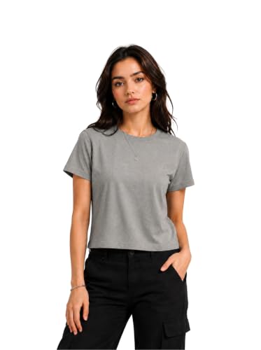 Image of Women's Plain Cotton T-Shirt