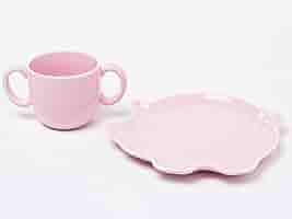 ティファニー Tiffany ベビー食器　セット　マグカップ　プレート（深皿） Amazon | ティファニー カップ＆プレート ベビーセット「TOTS