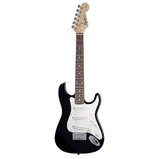 Fender Squier® Ensemble guitare électrique pour enfant Noir - Les Beatles, Paul McCartney, John Lennon, RIngo Starr, George Harrison Fender Squier® Ensemble guitare électrique pour enfant Noir – Image 2