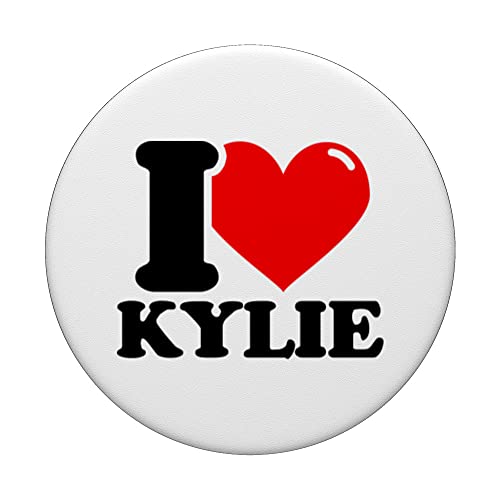 I LOVE Kylie PopSockets Swappable PopGrip, Black - Image 3