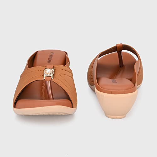 Image of Centrino Women Thong Sandals & Comfortable Ortho Care Sandal For Ladies | Fashion Wear Sandal & Chappal | Soft Cushioned for More comfort (6213)