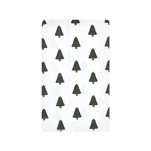 Image of Hudson Baby Unisex Baby Cotton Poly Flannel Burp Cloths, Wild Forest 10-Pack, One Size