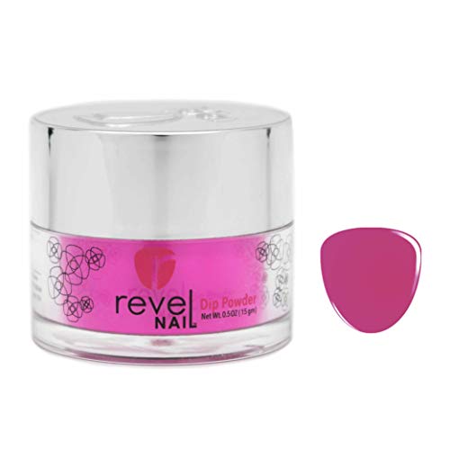 Revel Nail Dip Powder | for Manicures | Nail Polish Alternative | Non-Toxic, Odor-Free | Crack & Chip Resistant | Vegan, Cruelty-Free | Can Last Up to 8 Weeks | 0.5 oz Jar | Neon (Diana)