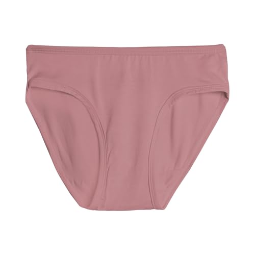 KicKee Girls Solid Color Underwear, Soft Girl Panties, Toddler to Big Kid, All Day Wear