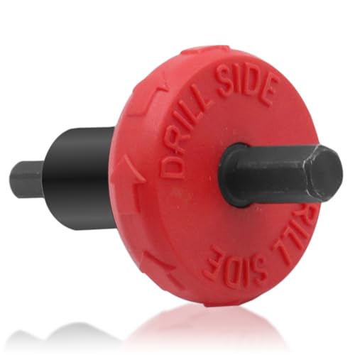 QHUAFoRen Red Jump Start Electric Engine Drill Bit Adapter for Troy Bilt, Craftsman, and Quick Start String Trimmers - Compatible Replacement Parts for Troy Bilt Plug Button Jump Start System