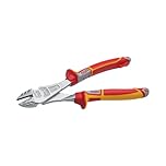NWS 137-49VDE-200 - Alicate Corte Diagonal Modelo Americano Serie 49 VDE Largo 200 mm, Silver