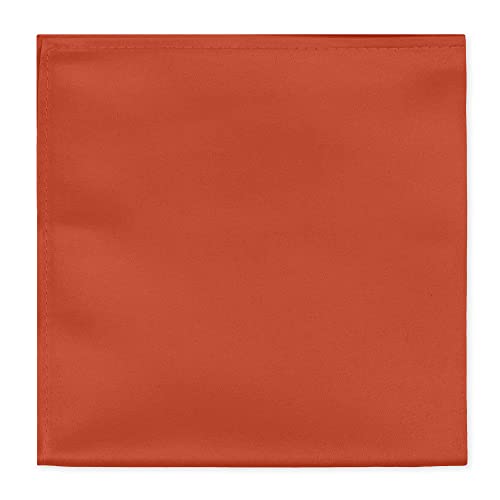 Image of Jacob Alexander Men's Pocket Square Solid Color Handkerchief